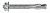 Клиновой анкер B A4 16-130/250, нержавеющая сталь (10)